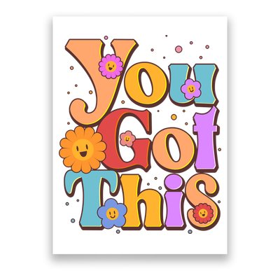 Retro Vintage You Got This Poster