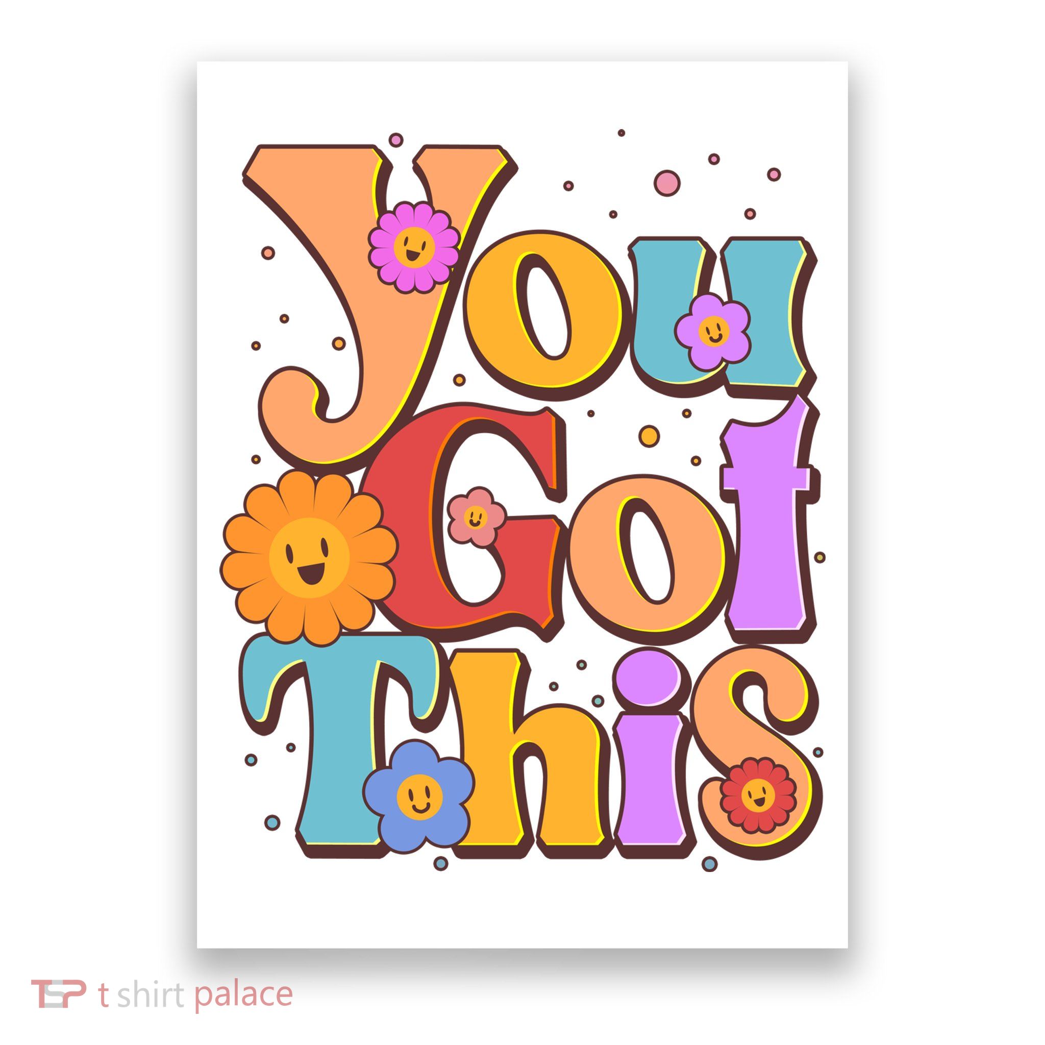 Retro Vintage You Got This Poster