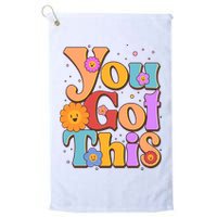 Retro Vintage You Got This Golf Towel