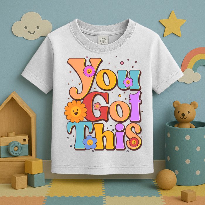 Retro Vintage You Got This Toddler T-Shirt