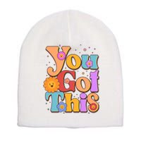 Retro Vintage You Got This Short Acrylic Beanie