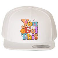 Retro Vintage You Got This Wool Snapback Cap