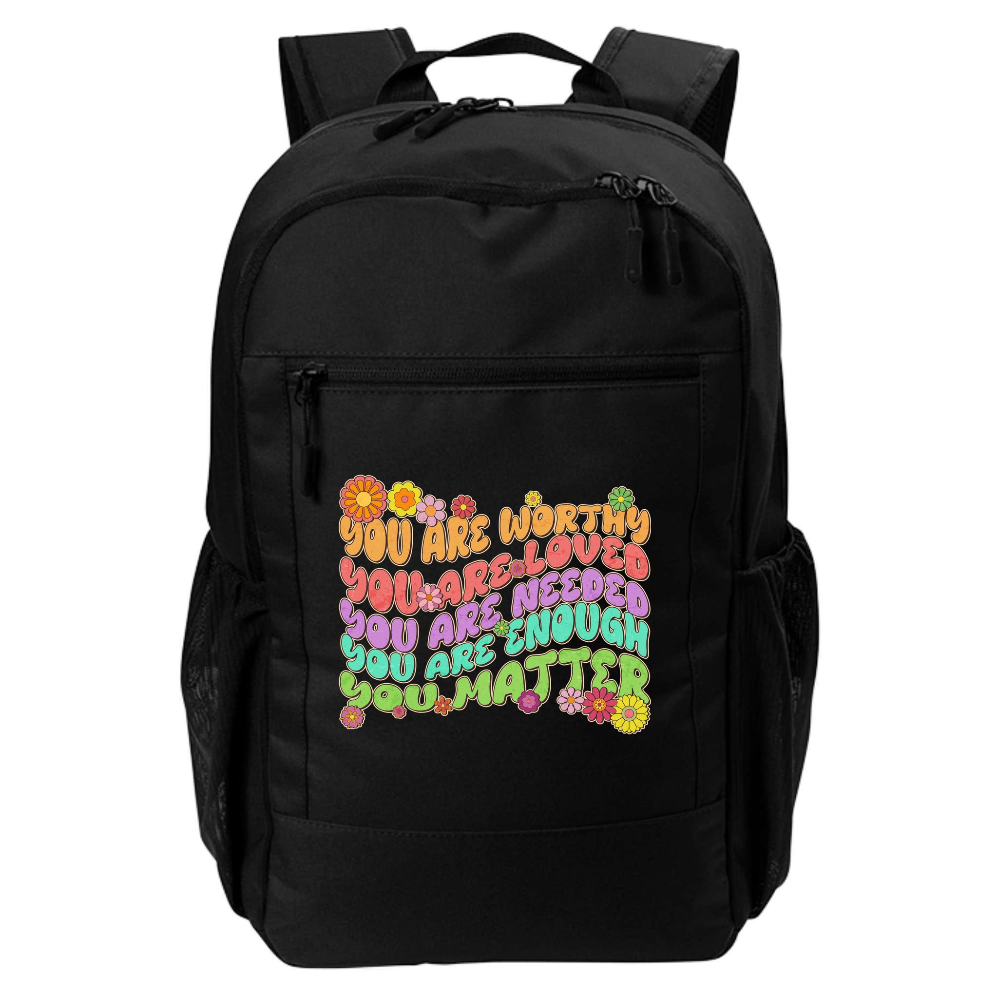 Retro Vintage You Are Worthy You Matter Backpack