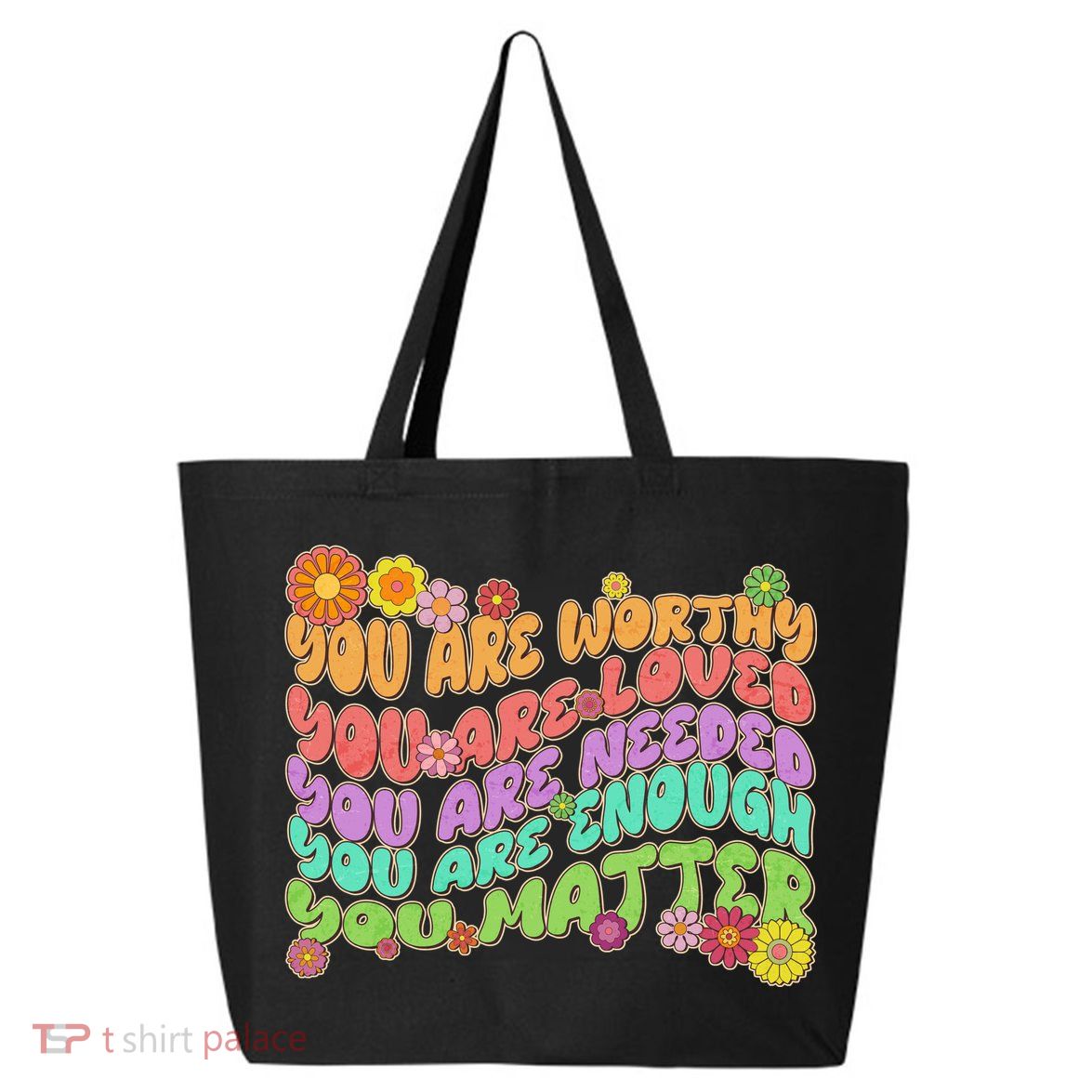 Retro Vintage You Are Worthy You Matter 25L Jumbo Tote
