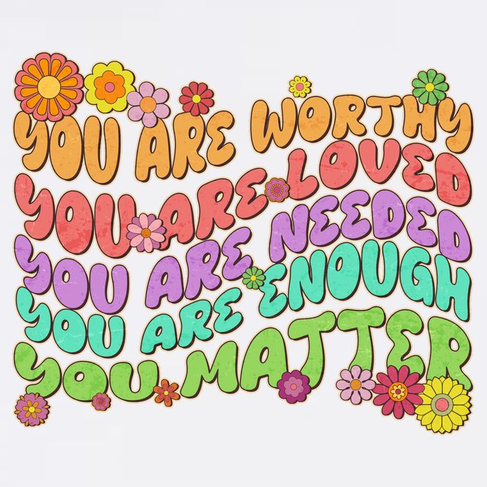 Retro Vintage You Are Worthy You Matter Women's V-Neck T-Shirt