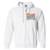 Retro Vintage You Are Worthy You Matter Full Zip Hoodie