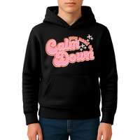 Retro Vintage You Need To Calm Down Kids Hoodie
