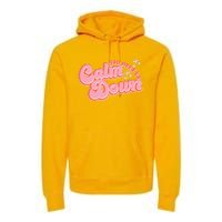 Retro Vintage You Need To Calm Down Premium Hoodie