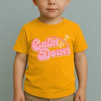 Retro Vintage You Need To Calm Down Toddler T-Shirt
