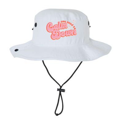 Retro Vintage You Need To Calm Down Legacy Cool Fit Booney Bucket Hat