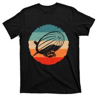 Retro Vintage Zeppelin Dirigible Airship Zepplin Lover T-Shirt