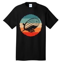 Retro Vintage Zeppelin Dirigible Airship Zepplin Lover Tall T-Shirt