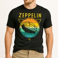 Retro Vintage Zeppelin 70s 80s Dirigible Airship Performance Shirt