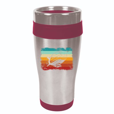 Retro Vintage Zeppelin Dirigible Airship Zepplin Lover 16oz Travel Tumbler
