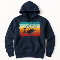 Retro Vintage Zeppelin Dirigible Airship Zepplin Lover Hoodie