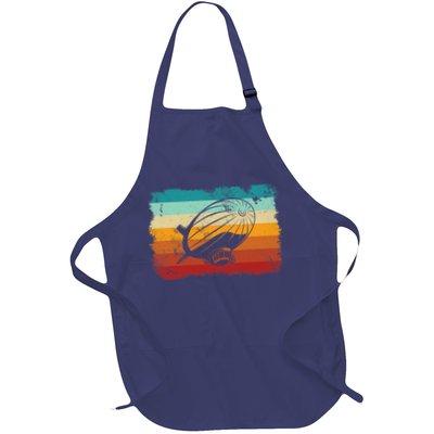 Retro Vintage Zeppelin Dirigible Airship Zepplin Lover Apron