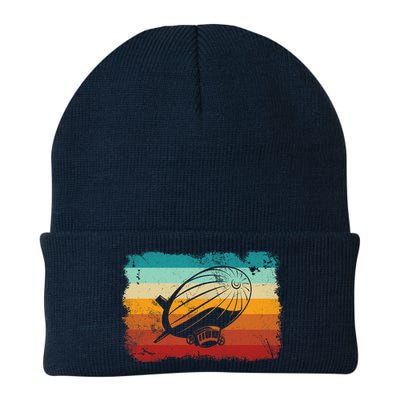 Retro Vintage Zeppelin Dirigible Airship Zepplin Lover Beanie