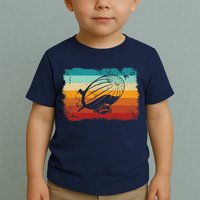 Retro Vintage Zeppelin Dirigible Airship Zepplin Lover Toddler T-Shirt