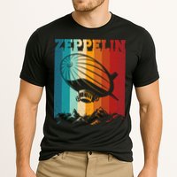 Retro Vintage Zeppelin Dirigible Airship Zepplin Lover Performance Shirt
