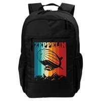 Retro Vintage Zeppelin Dirigible Airship Zepplin Lover Backpack