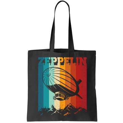 Retro Vintage Zeppelin Dirigible Airship Zepplin Lover Bag