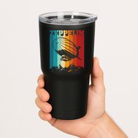Retro Vintage Zeppelin Dirigible Airship Zepplin Lover Tumbler