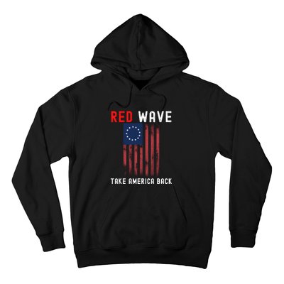 Red Wave 2022 Midterm Election Conservative Republican Hoodie