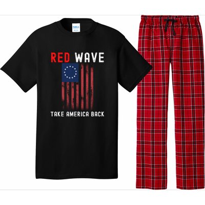 Red Wave 2022 Midterm Election Conservative Republican Pajama Set