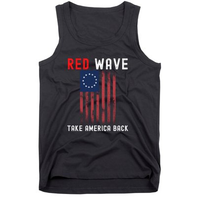 Red Wave 2022 Midterm Election Conservative Republican Tank Top