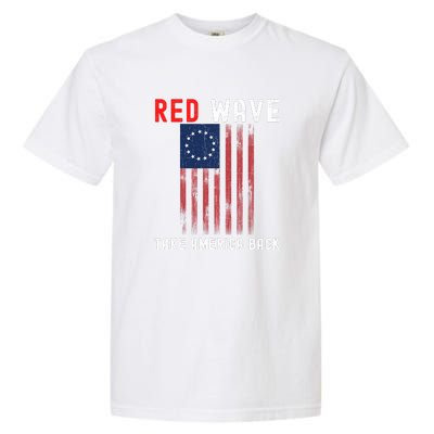 Red Wave 2022 Midterm Election Conservative Republican Garment-Dyed Heavyweight T-Shirt