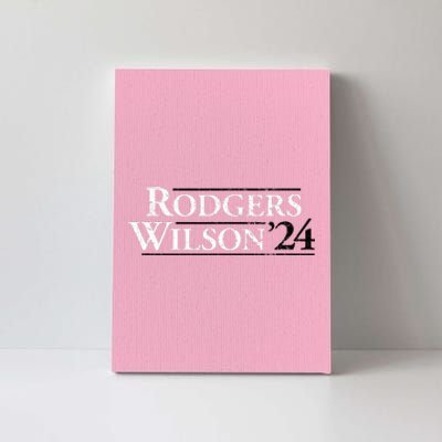 Rodgers Wilson 2024 Design Funny Rodgers Wilson 24 Canvas