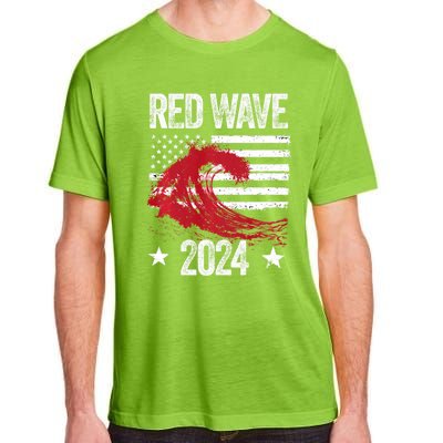 Red Wave 2024 Trump Victory 2024 Red Wave Adult ChromaSoft Performance T-Shirt