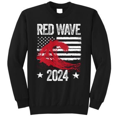 Red Wave 2024 Trump Victory 2024 Red Wave Sweatshirt