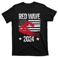 Red Wave 2024 Trump Victory 2024 Red Wave T-Shirt