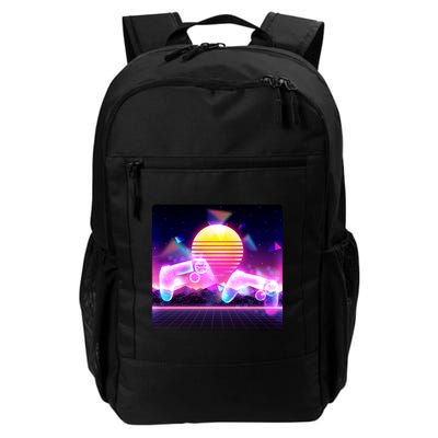 Retro Wave 80's Video Game Controllers Backpack
