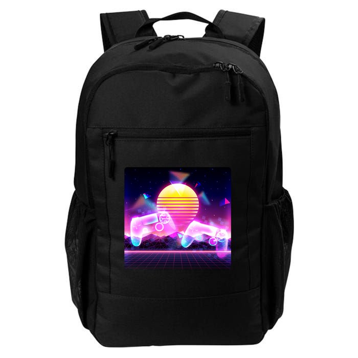 Retro Wave 80's Video Game Controllers Backpack