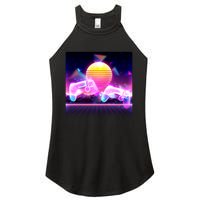 Retro Wave 80's Video Game Controllers Women's Perfect Tri Rocker Tank
