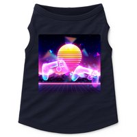 Retro Wave 80's Video Game Controllers Doggie Tank