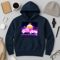 Retro Wave 80's Video Game Controllers Hoodie