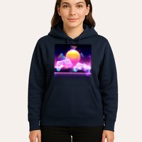 Retro Wave 80's Video Game Controllers Hoodie