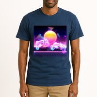 Retro Wave 80's Video Game Controllers Tall T-Shirt