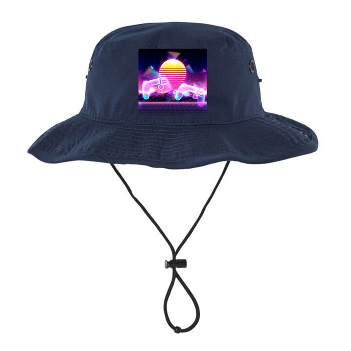 Retro Wave 80's Video Game Controllers Legacy Cool Fit Booney Bucket Hat