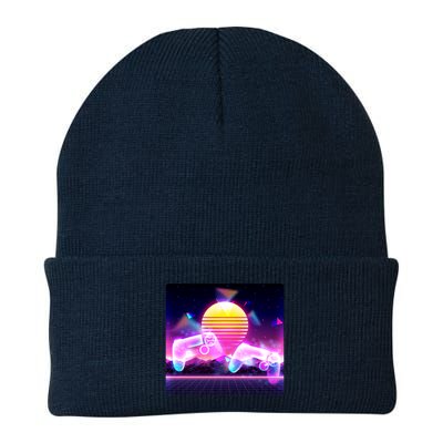 Retro Wave 80's Video Game Controllers Beanie