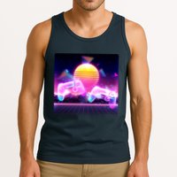 Retro Wave 80's Video Game Controllers Tank Top