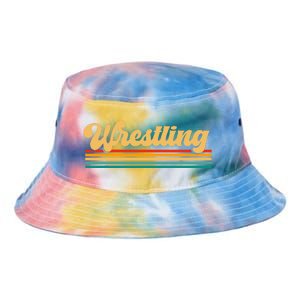 Retro Wrestling Apparel Wrestling Tie Dye Newport Bucket Hat