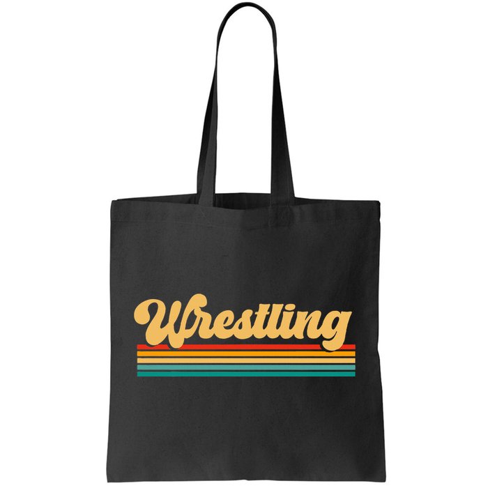 Retro Wrestling Apparel Wrestling Tote Bag