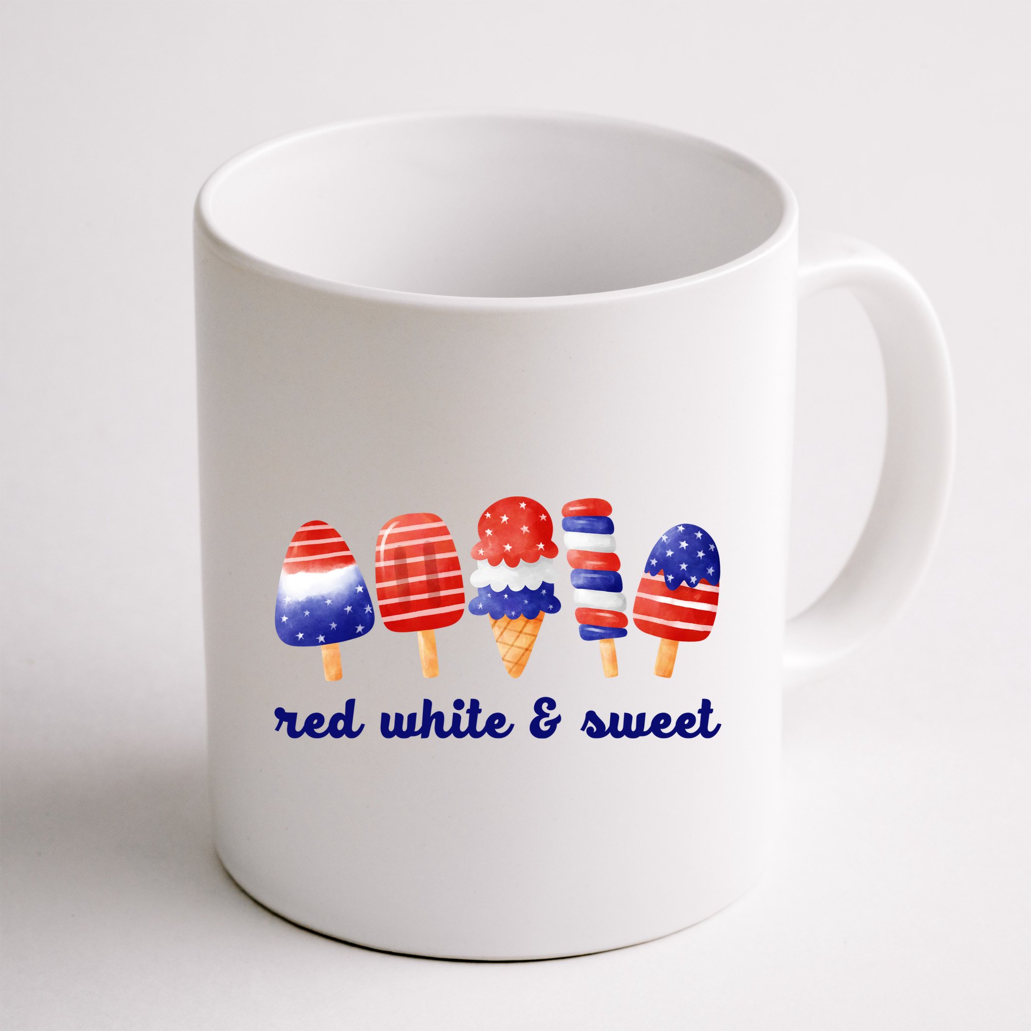 Red White And Sweet 4th Of July Mug