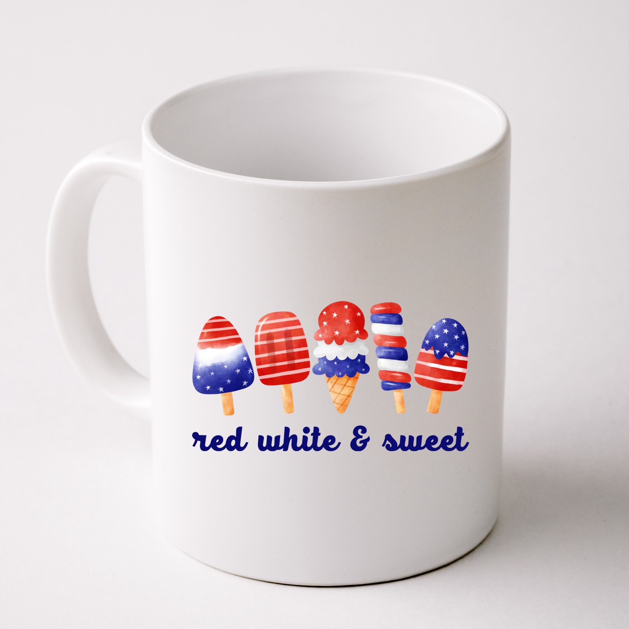 Red White And Sweet 4th Of July Mug