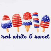 Red White And Sweet 4th Of July Mug