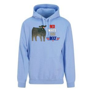 red white and beef Unisex Surf Hoodie